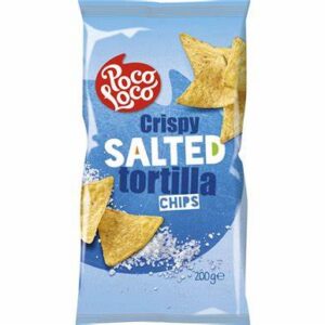 Tortilla Crispy Salted Poco Loco 200g