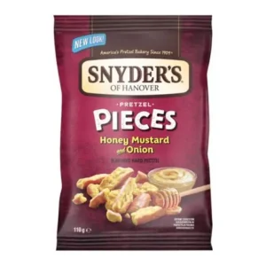 Snyder’s of Hanover Pretzel Pieces Honey Mustard Onion 110g
