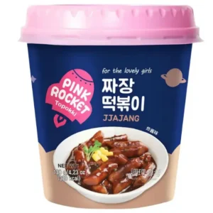 Pink Rocket Topokki Jjajang 120g