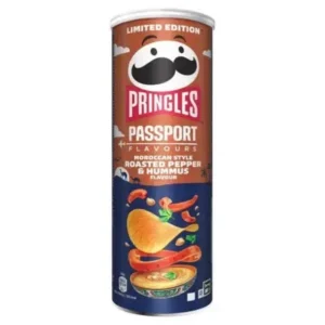 Pringles Moroccan Roasted Pepper Hummus 165g