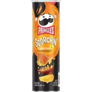 Pringles Scorchin' Cheddar 156g