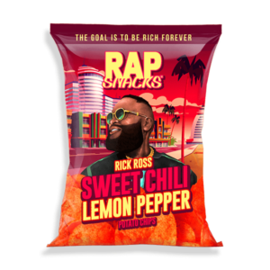 Rap Snacks Rick Ross Sweet Chili Lemon Pepper Chips 71g