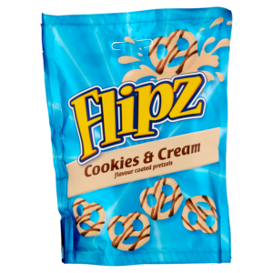 Flipz Cookies Cream Pretzels 90g