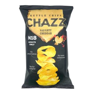 Chazz Chips Cheddar Cheese 90g