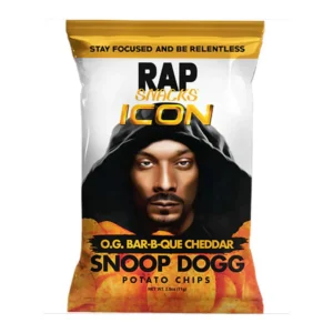Rap Snacks Snoop Dogg BBQ Cheddar Chips 71g