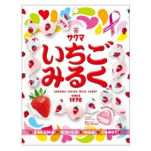 Sakuma Strawberry Milk Candy 83g