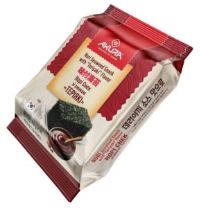 Akura Nori Seaweed Snack Teriyaki 4,5g
