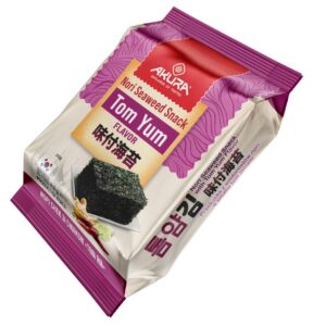 Akura Nori Seaweed Snack Tom Yum 4,5g