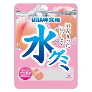 Uha Mizu Gummy White Peach 40g