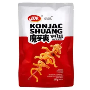 Wei Long Konjac Snack Hot Spicy Shuang 252g