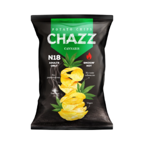 Chazz Chips Hemp Jalapeno 90g