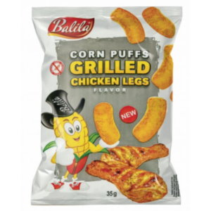 Balila Corn Puffs with Grilled Chicken Flavor Gluten-Free 35g