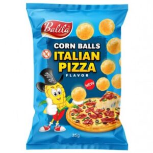 Balila Corn Puffs with Pizza Flavor Gluten-Free 35g