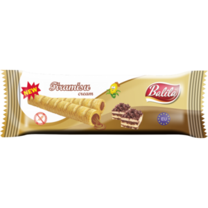 Balila Corn Tubes with Tiramisu Cream 18g