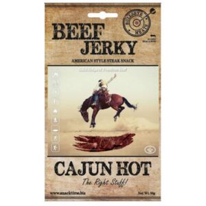 Bullseye Meats Beef Jerky Cajun Hot 50g
