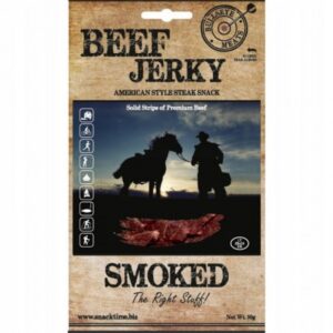 Bullseye Meats Beef Jerky Smoked 50g