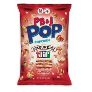 Candy Pop Popcorn Jif Peanut Butter & Jelly Strawberry 149g