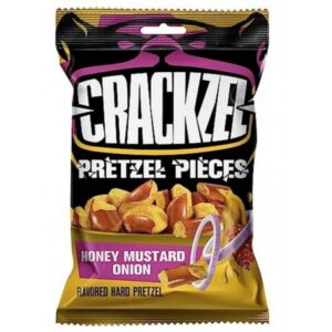 Crackzel Honey Mustard Onion Pretzels 85g