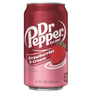 Dr Pepper Strawberries & Creme 355ml