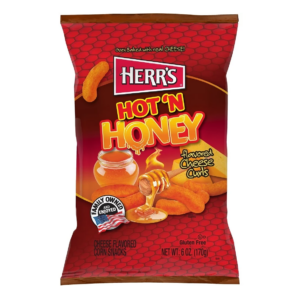 Herr's Hot'n Honey Cheese Curls 170g