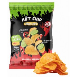 Hot Chip Chilli & Lime Chips 80g