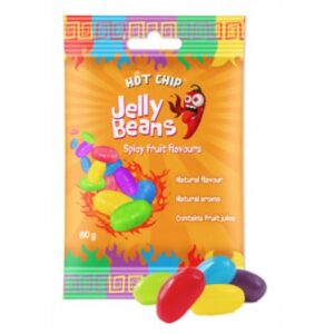 Hot Chip Jelly Beans Spicy Fruit Flavours 60g