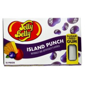 Jelly Belly Island Punch Sugar Free Gum 15g