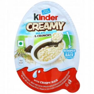 Kinder Creamy Milky and Crunchy 19g