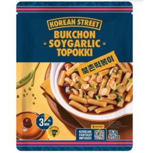 Korean Street Bukchon Soy Garlic Topokki 163g