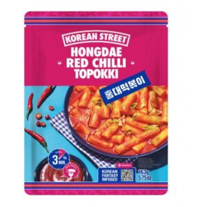 Korean Street Hongdae Red Chilli Topokki 163g