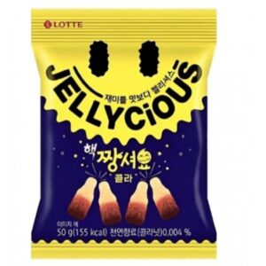 Lotte Jellycious Sour Gummies Cola Flavour 50g