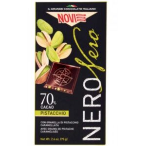 Novi Nero Ciocolatto Pistacchio 75g