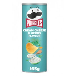 Pringles Cream Cheese & Herbs 165g