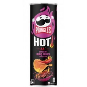Pringles HOT Smokin’ BBQ Ribs 160g