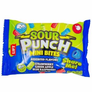 Sour Punch Mini 3 Assorted Flavors 57g