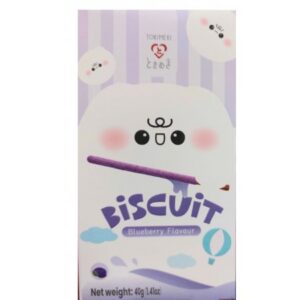 Tokimeki Biscuit Stick Blueberry 40g