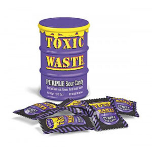 Toxic Waste Extreme Sour Candy Purple 42g