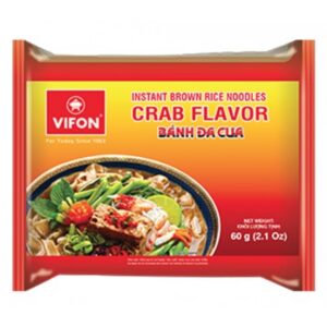 Vifon Rice Noodle Banh Da Cua Crab Soup 60g