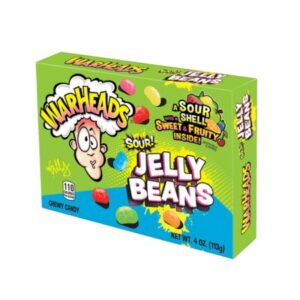 Warheads Sour Jelly Beans Box 113g