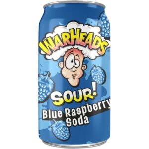 Warheads Sour Soda Blue Raspberry 355ml