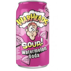 Warheads Sour Soda Watermelon 355ml