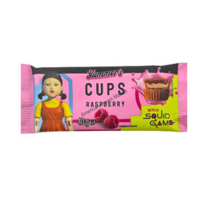 Yummers Squid Game Raspberry Cups 40g