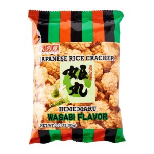 Amanoya Himemaru Rice Cracker Wasabi 85g