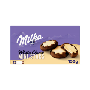 Milka White Choco Mini Stars 150g