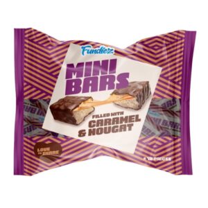 Fundiez Mini Bars Caramel Nougat 190g