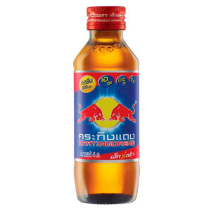 Red Bull Glass Bottle Red Cap 145ml