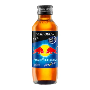 Red Bull Glass Bottle Black Cap 145ml
