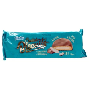 Fundiez Coated Biscuits Coconut 128g