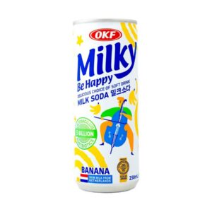 OKF Milky Be Happy Banana Milk Soda 250ml