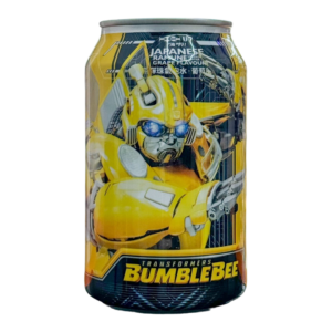 High Up Japanese Ramune Transformers BumbleBee Sparkling Water Grape 330ml